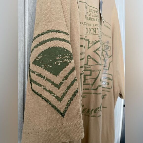 NWT DKNY Vintage Honorable Service T-Shirt National Defense XXL - Picture 3 of 12
